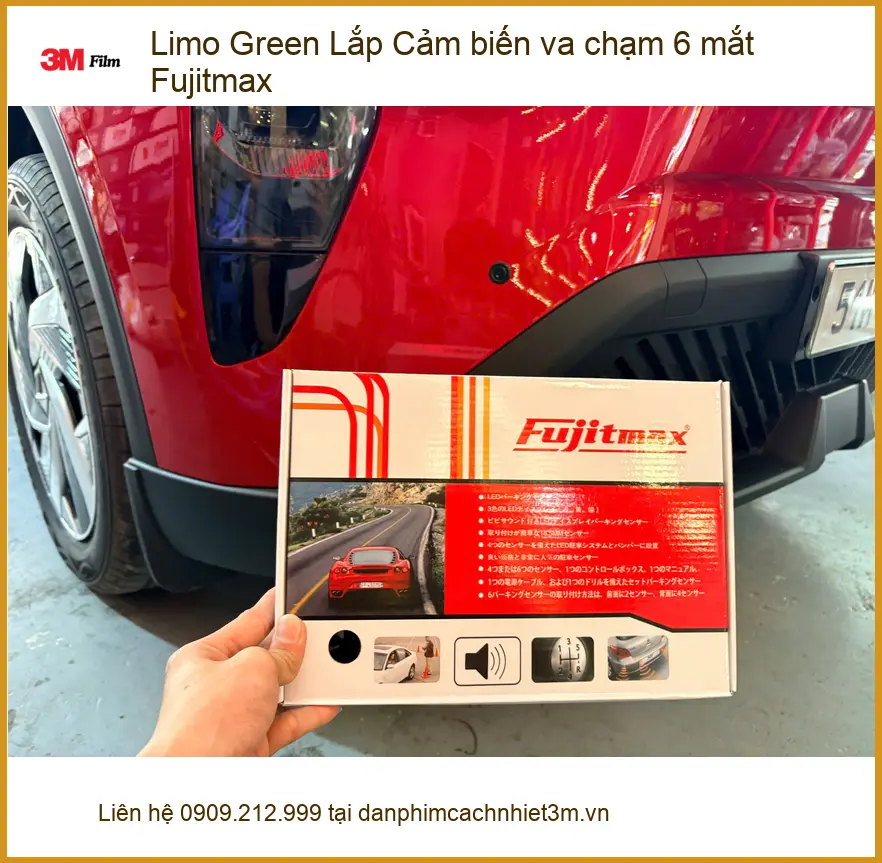 Anh Dũng lắp cảm biến 6 mắt Fujitmax cho Limo Green ở Quận 12 ảnh thực tế 2