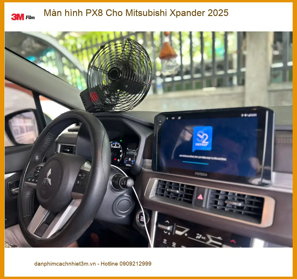 Chú Long lắp Màn hình PX8 Cho Mitsubishi Xpander 2025 tại Cần Giờ ảnh thực tế 5