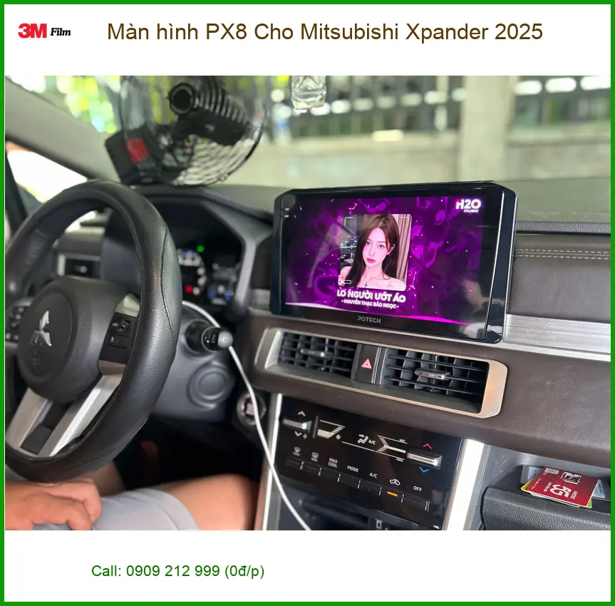 Chị Thu lắp Màn hình PX8 Cho Xpander 2025 tại Hóc Môn nâng cấp nội thất ảnh thực tế 5