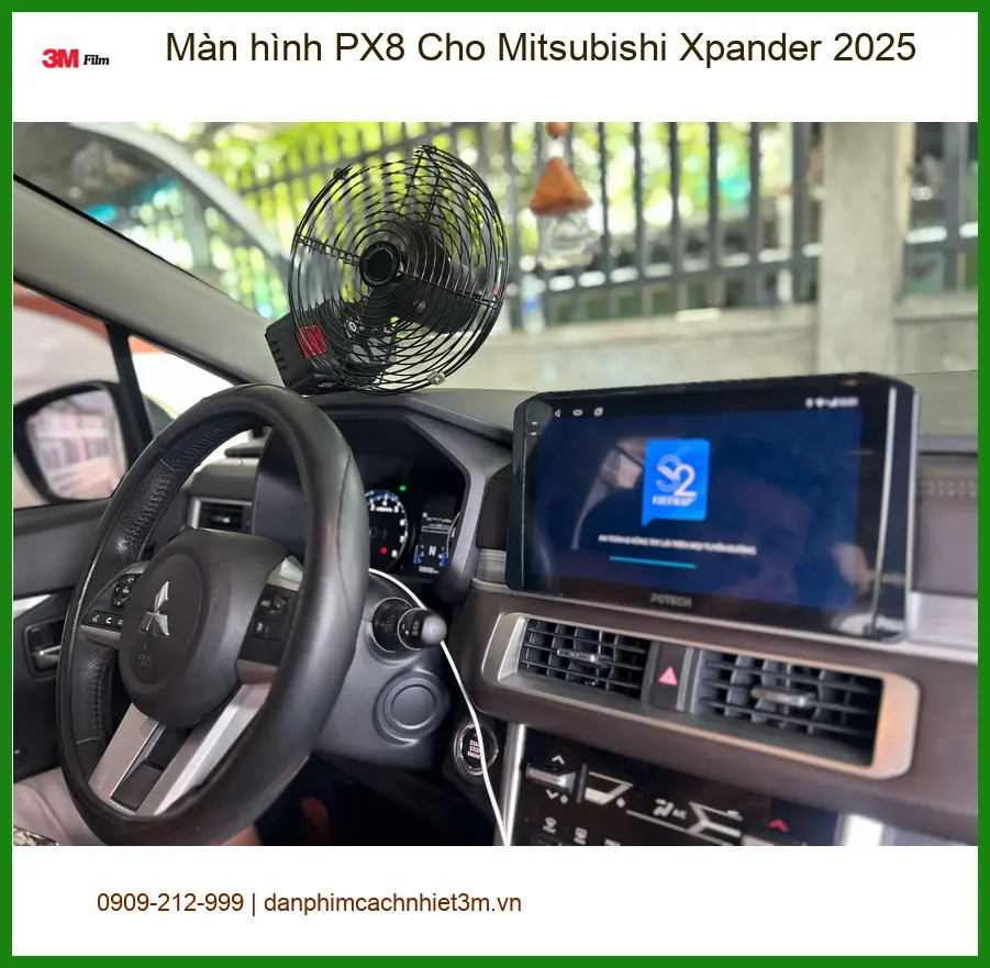 Chị Thảo Lắp Màn hình PX8 Mitsubishi Xpander 2025 tại Quận 12 ảnh thực tế 3