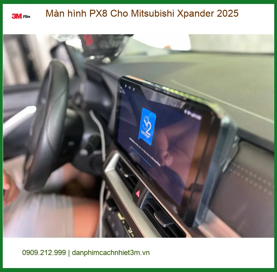 Chị Thảo Lắp Màn hình PX8 Mitsubishi Xpander 2025 tại Quận 12 ảnh thực tế 5
