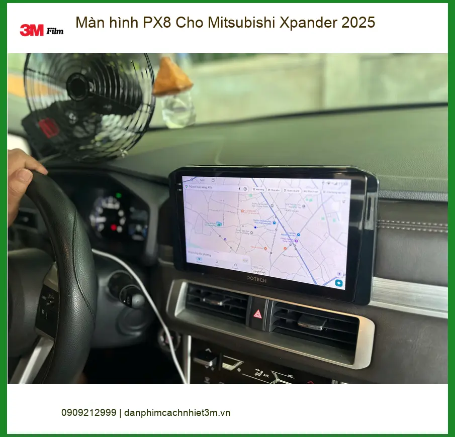 Anh Bách nâng cấp màn hình PX8 Mitsubishi Xpander 2025 tại Quận 2 chính hãng ảnh thực tế 3