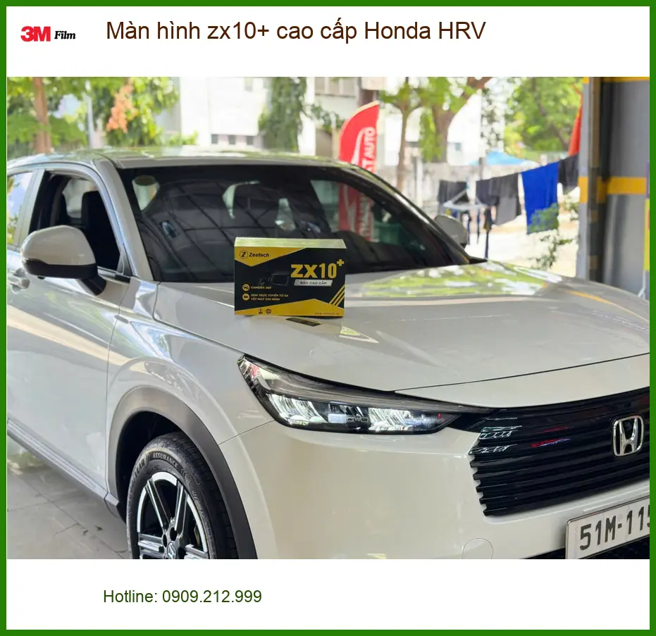 Anh Phước lắp màn hình ZX10+ cao cấp Honda HRV tại Quận Tân Phú giải trí đỉnh cao ảnh thực tế 3