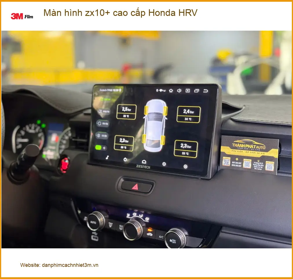 Anh Thắng nâng cấp màn hình ZX10+ cao cấp Honda HRV tại Quận Bình Chánh ảnh thực tế 5