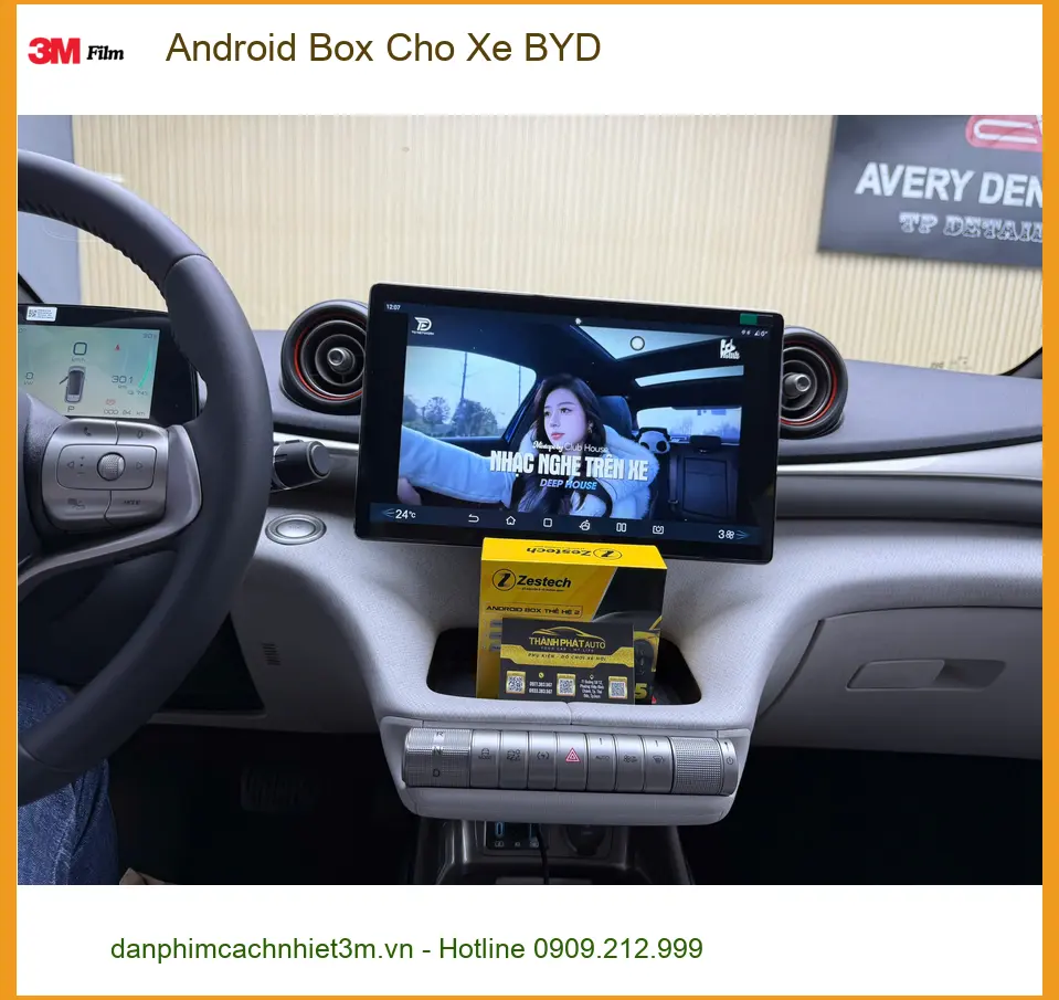 Anh Cường lắp Android Box cho BYD Seal tại Quận 11 trải nghiệm giải trí thông minh ảnh thực tế 4
