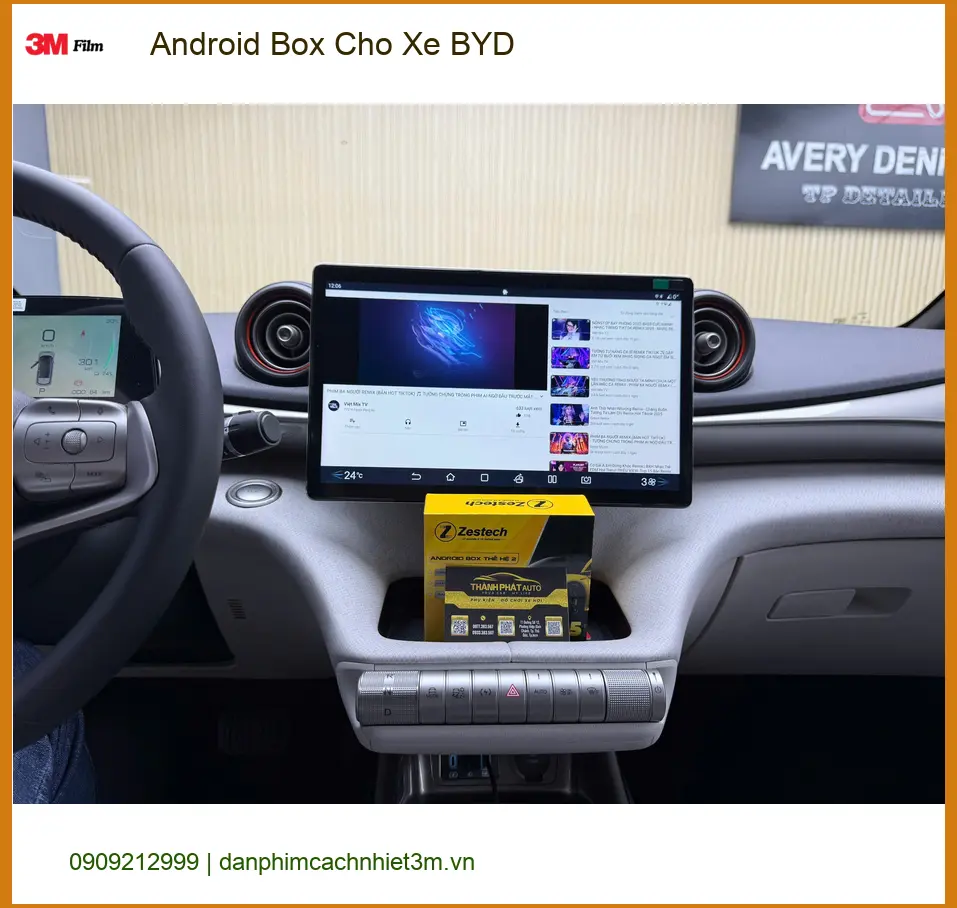 Anh Nhật lắp Android Box cho BYD Atto 3 tại Quận 5 để nâng tầm giải trí ảnh thực tế 2