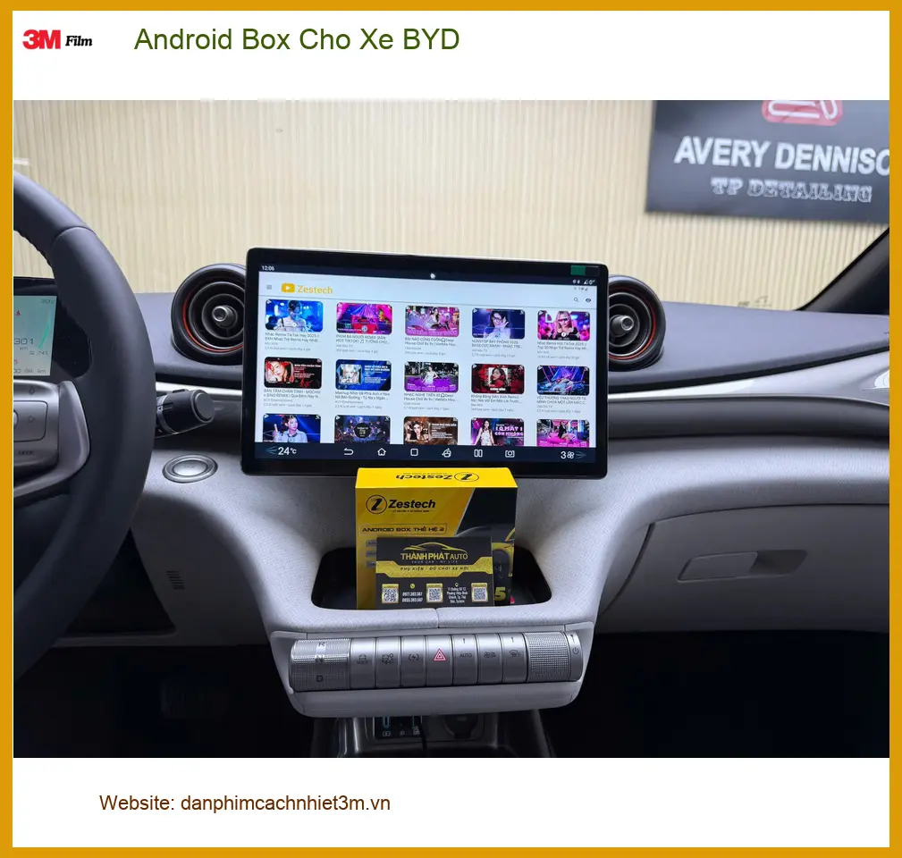 Anh Nhật lắp Android Box cho BYD Atto 3 tại Quận 5 để nâng tầm giải trí ảnh thực tế 3