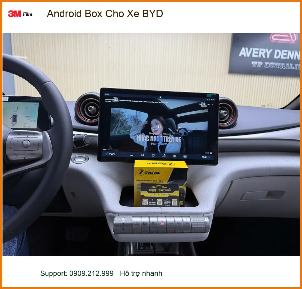 Anh Nhật lắp Android Box cho BYD Atto 3 tại Quận 5 để nâng tầm giải trí ảnh thực tế 4