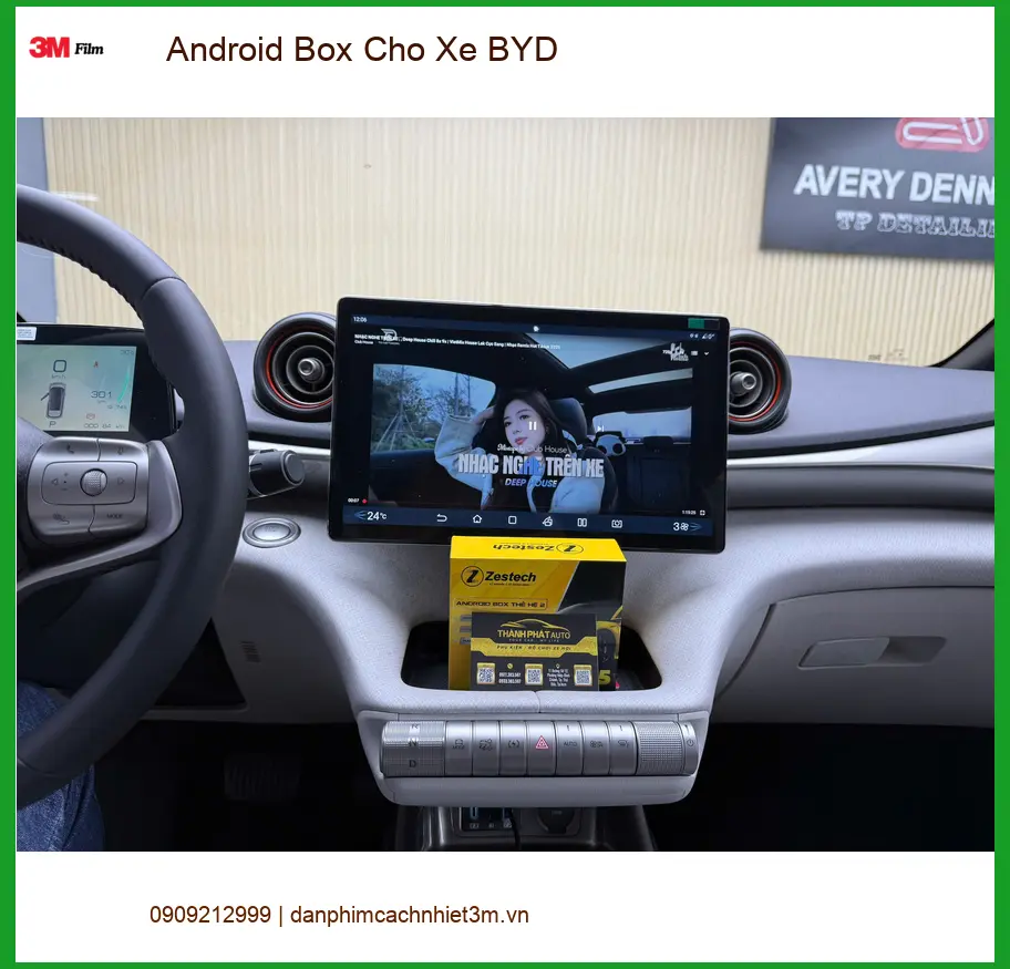 Anh Kiên lắp Android Box xe BYD Quận 1 nâng cấp trải nghiệm lái ảnh thực tế 3
