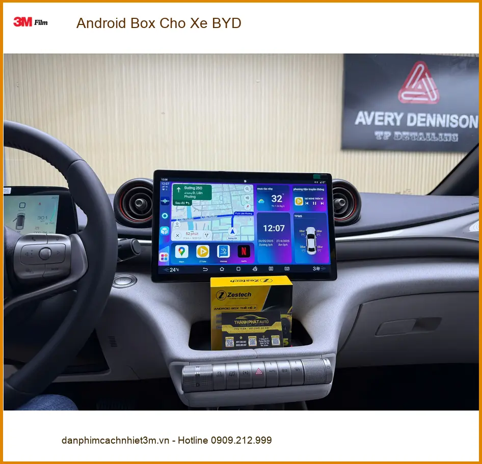 Anh Kiên lắp Android Box xe BYD Quận 1 nâng cấp trải nghiệm lái ảnh thực tế 4