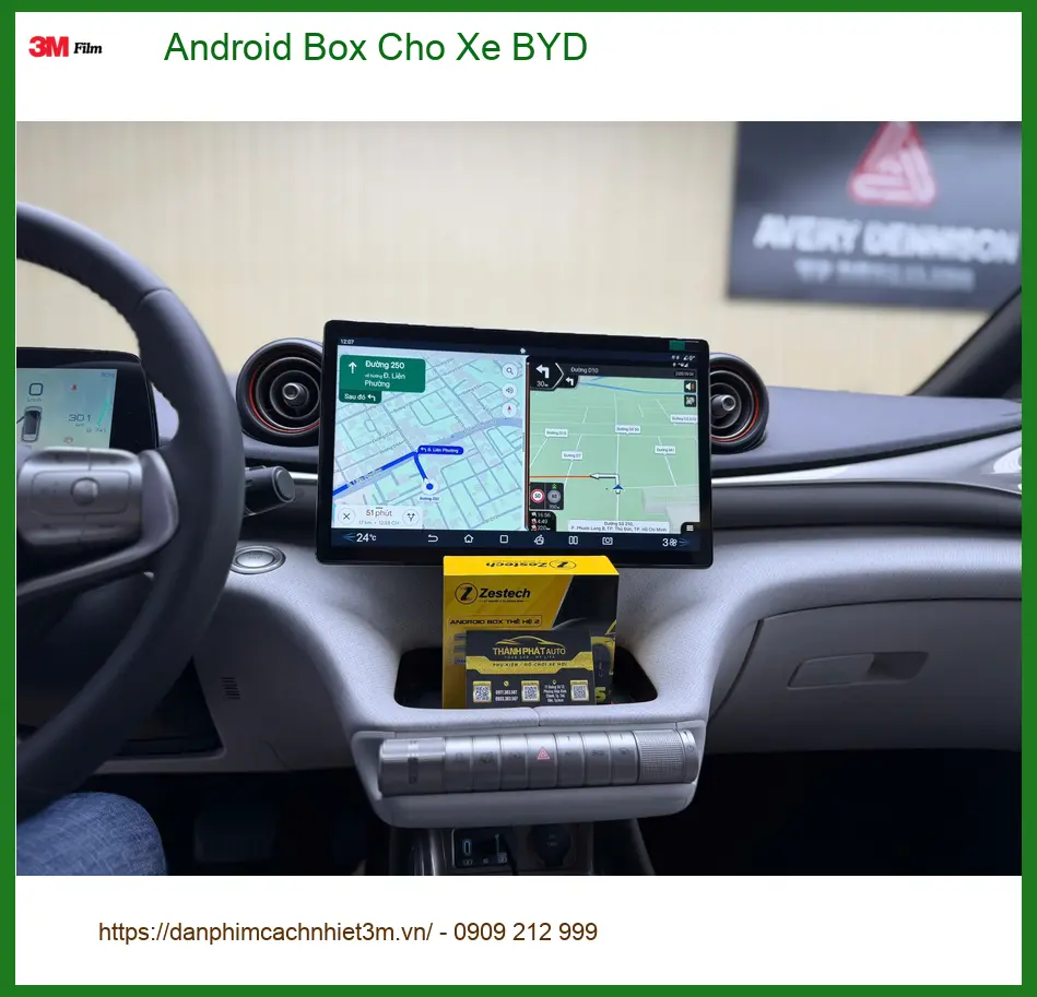 Anh Kiên lắp Android Box xe BYD Quận 1 nâng cấp trải nghiệm lái ảnh thực tế 5