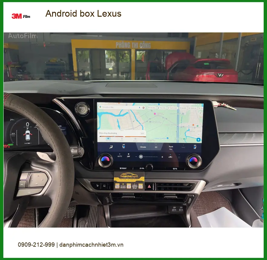 Chị Lan Anh nâng cấp Android Box Lexus NX300 tại Quận 10 cho chuyến đi xa ảnh thực tế 2