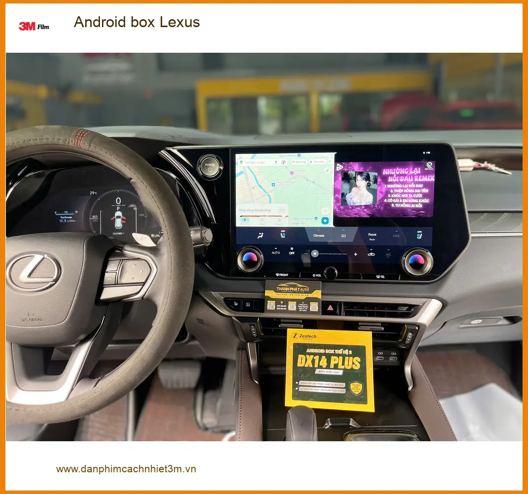 Chị Lan Anh nâng cấp Android Box Lexus NX300 tại Quận 10 cho chuyến đi xa ảnh thực tế 3