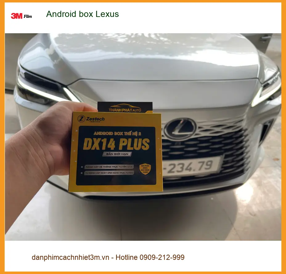Chị Thảo gắn Android Box Lexus ES300h tại Quận 8 tiện đường đi làm về. ảnh thực tế 3
