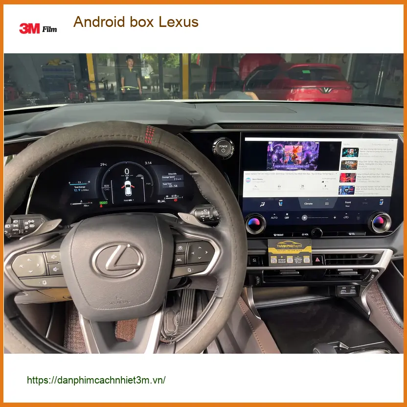 Chú Tấn lắp Android box Lexus RX 350 tại Quận Thủ Đức để có đủ tiện ích giải trí ảnh thực tế 3