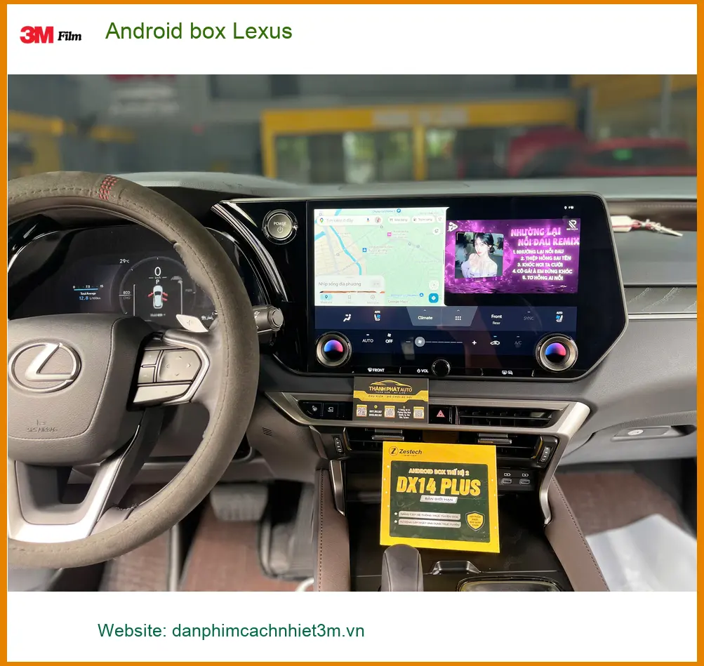 Chú Minh lắp Android Box Lexus ES300h Quận 11 để giải trí đa dạng ảnh thực tế 2