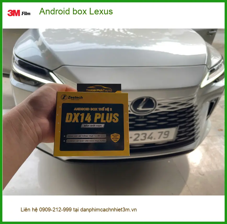 Chú Minh lắp Android Box Lexus ES300h Quận 11 để giải trí đa dạng ảnh thực tế 3
