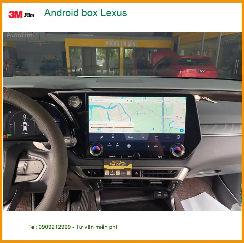 Chú Minh lắp Android Box Lexus ES300h Quận 11 để giải trí đa dạng ảnh thực tế 4
