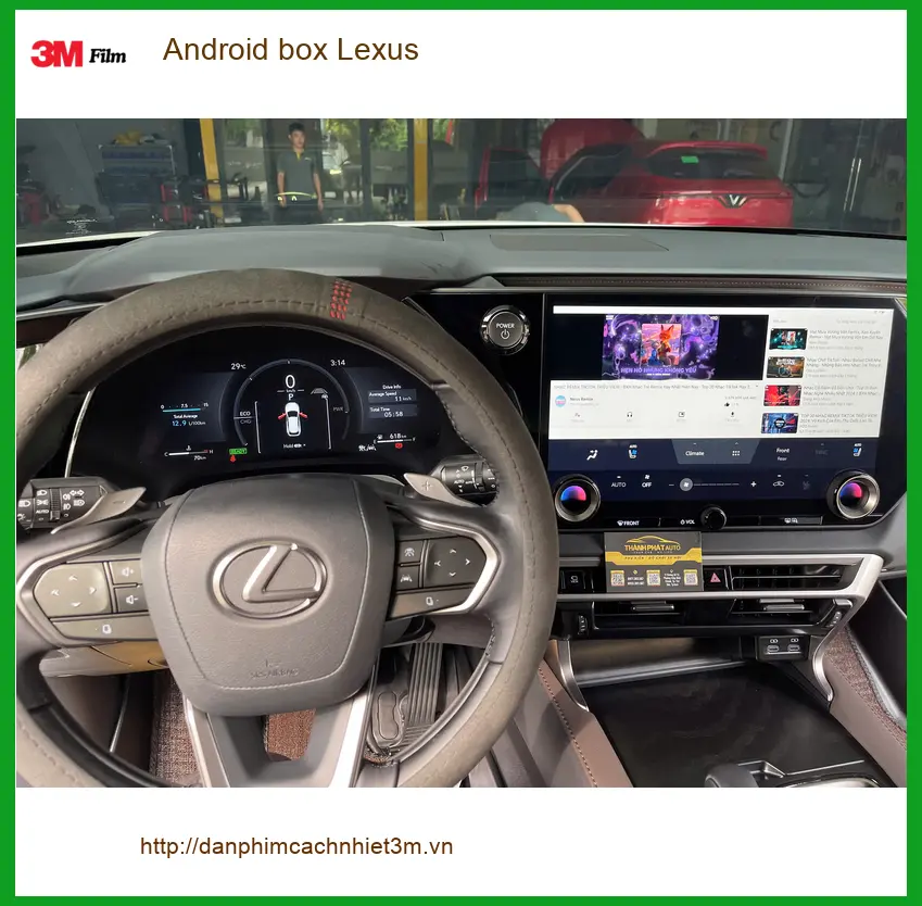 Chú Minh lắp Android Box Lexus ES300h Quận 11 để giải trí đa dạng ảnh thực tế 5