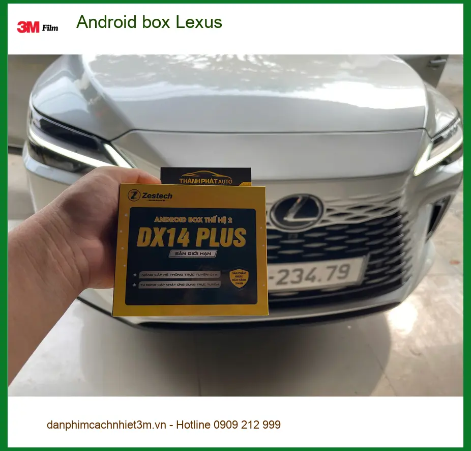 Chị Mai lắp Android Box Lexus RX 350 tại Cần Giờ để giải trí đa năng ảnh thực tế 3