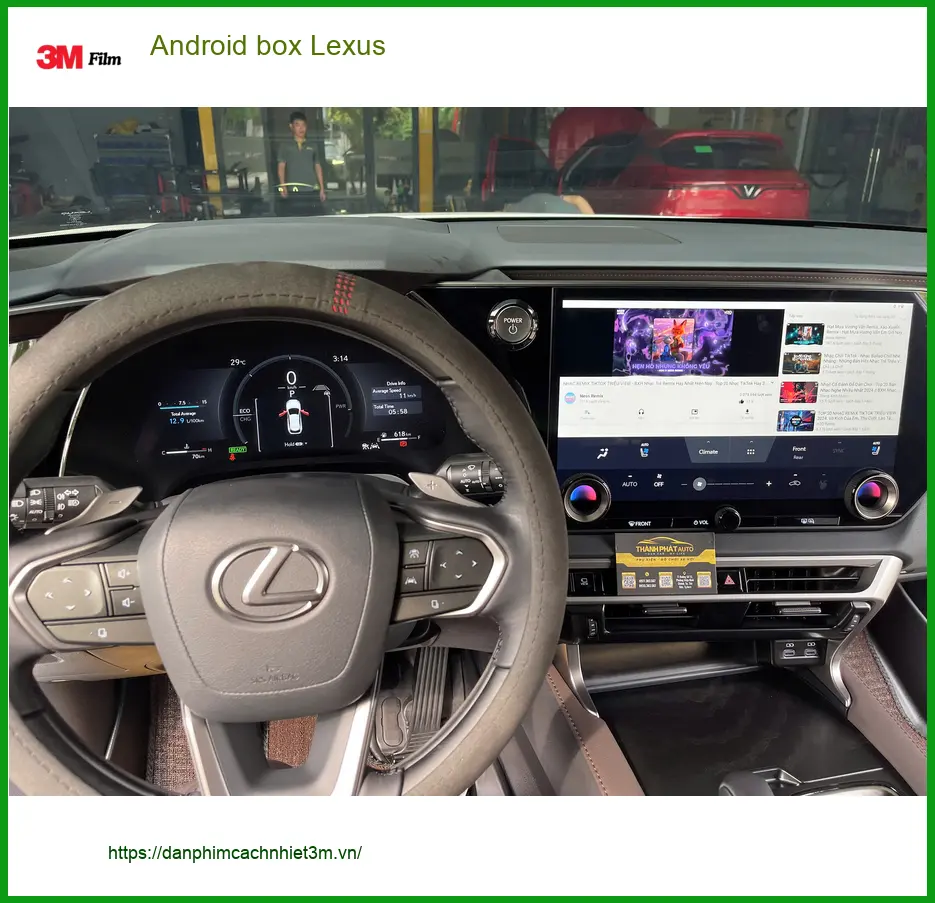 Anh Trọng lắp Android box cho Lexus RX 350 tại Quận 12 để trải nghiệm tiện ích hiện đại ảnh thực tế 5