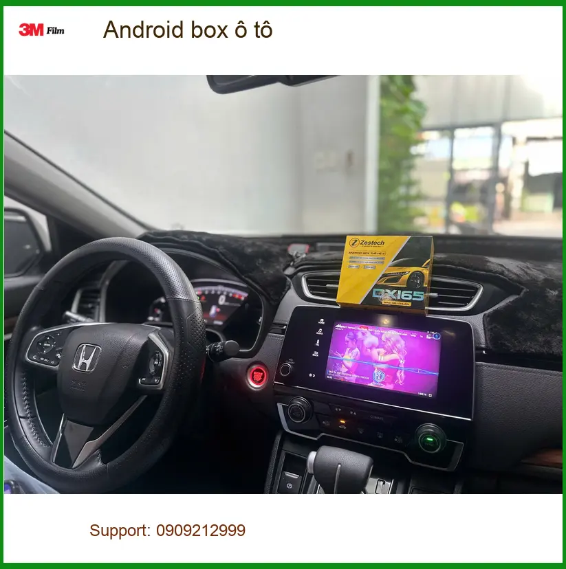 Anh Cường lắp Android box ô tô cho Kia Sorento tại Quận 11 xem YouTube, bản đồ ảnh thực tế 2