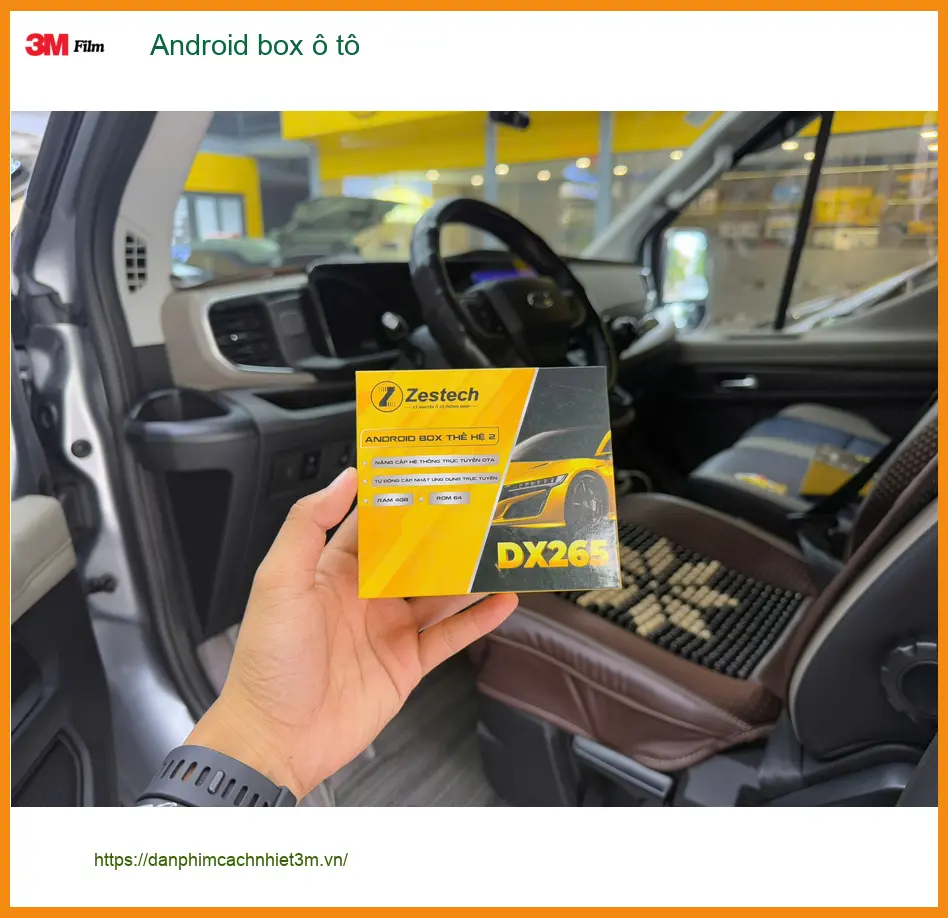 Anh Quang lắp Android box ô tô cho Hyundai Accent ở Quận 9 để giữ màn zin ảnh thực tế 4