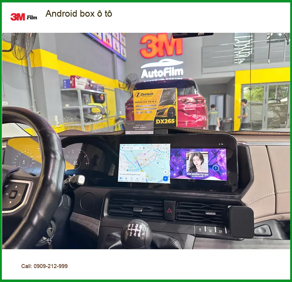 Anh Minh lắp Android Box ô tô cho Hyundai Accent tại Quận 12 để tiện giải trí và bản đồ