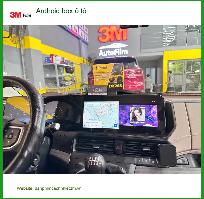 Anh Tùng lắp Android box ô tô cho Kia K3 tại Hóc Môn để giải trí trên xe
