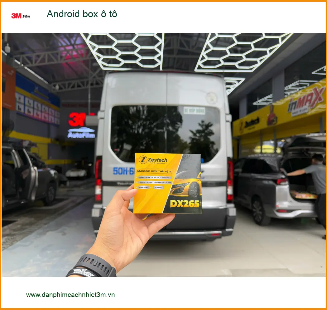 Chị Thảo lắp Android box ô tô cho Kia Carnival tại Quận Phú Nhuận ảnh thực tế 2