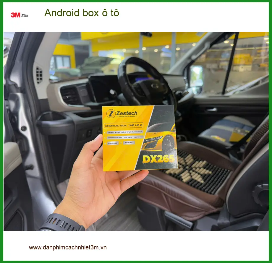 Chị Thảo lắp Android box ô tô cho Kia Carnival tại Quận Phú Nhuận ảnh thực tế 3