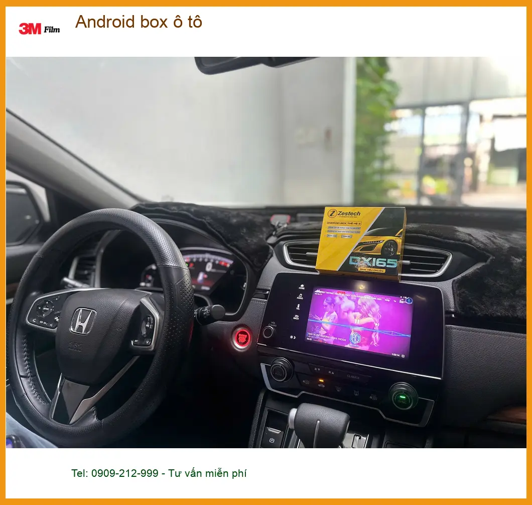 Anh Quang Minh lắp Android box ô tô cho Hyundai Accent ở Quận 6 ảnh thực tế 4
