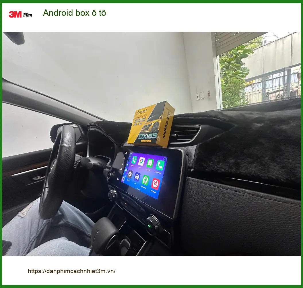 Cô Lan Anh lắp Android box ô tô cho Mazda 3 tại Quận Bình Thạnh tiện lợi. ảnh thực tế 3