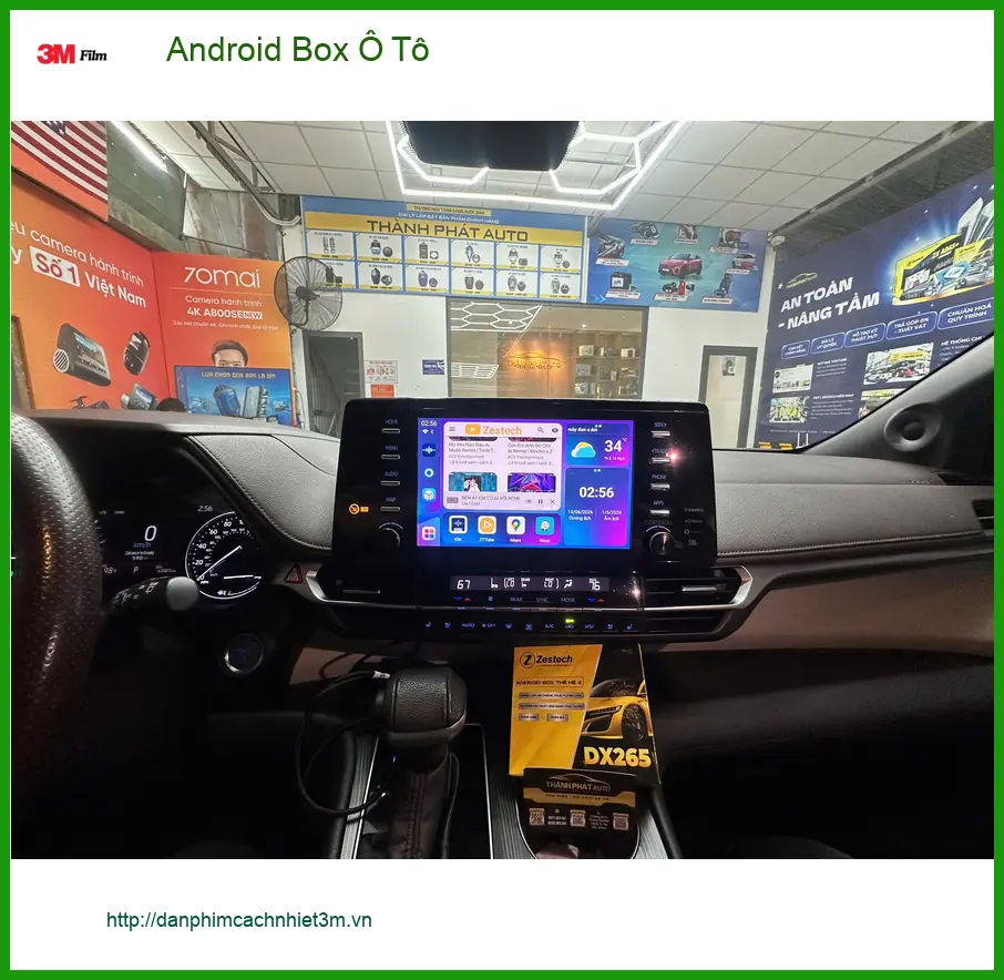 Anh Khang lắp Android Box Ô Tô tại Quận 9 cho xe Honda HR-V