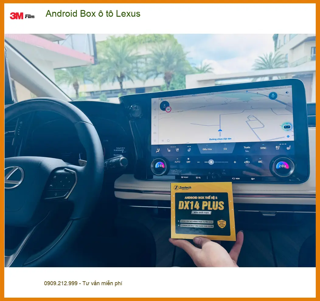 Bác Vĩnh lắp Android Box cho Lexus ES250 tại Quận 4, tận hưởng tiện ích ảnh thực tế 5