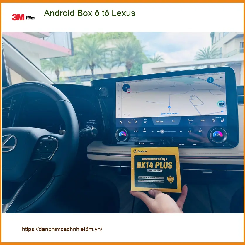 Anh Tấn lắp Android Box ô tô Lexus tại Quận 2 để nâng tầm trải nghiệm giải trí