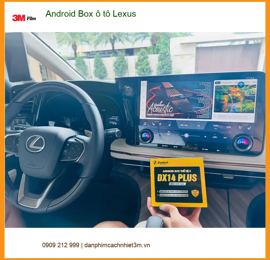 Anh Tấn lắp Android Box ô tô Lexus tại Quận 2 để nâng tầm trải nghiệm giải trí ảnh thực tế 3