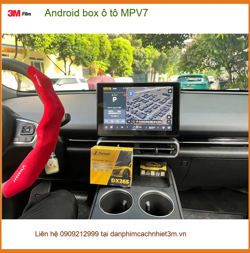 Chị Lan Anh gắn Android box ô tô MPV7 tại Quận 8 cho Mitsubishi Xpander ảnh thực tế 3