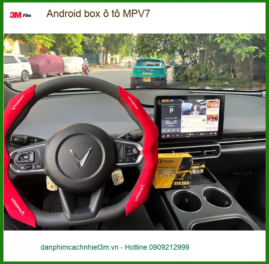 Anh Tùng lắp Android box ô tô MPV7 cho Toyota Camry 2023 tại Quận 1 để giải trí mượt mà