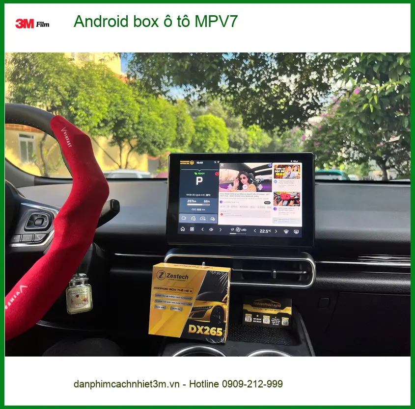 Anh Tùng lắp Android box ô tô MPV7 cho Toyota Camry 2023 tại Quận 1 để giải trí mượt mà ảnh thực tế 2