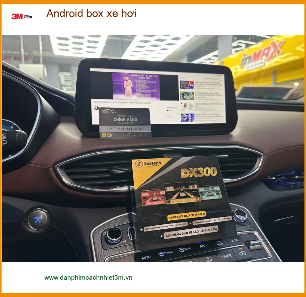 Chị Yến lắp Android Box Zestech cho Mazda 3 tại Quận 10 xem Youtube