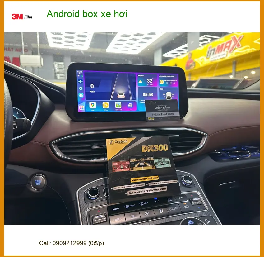 Chị Yến lắp Android Box Zestech cho Mazda 3 tại Quận 10 xem Youtube ảnh thực tế 4