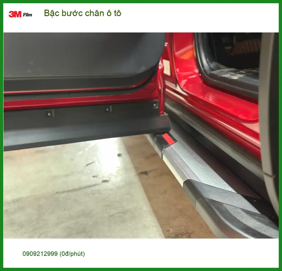 Chú Hùng lắp bậc bước chân ô tô Kia Sorento Quận 5 giúp lên xuống xe tiện lợi