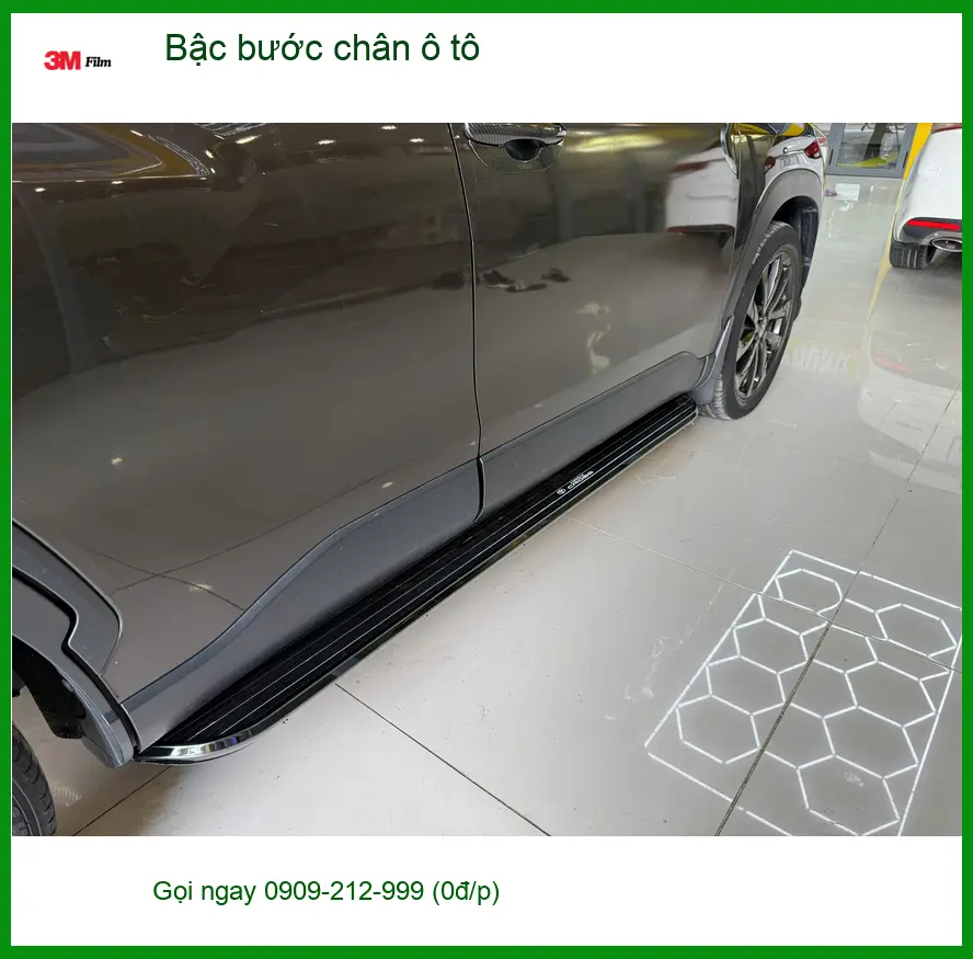 Chị Thảo lắp bậc bước chân ô tô cho Hyundai Creta tại Cần Giờ để tiện lên xuống xe ảnh thực tế 3