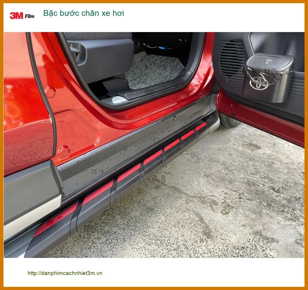 Anh Tấn lắp bậc bước chân xe hơi cho Hyundai Santa Fe tại Quận 2 ảnh thực tế 2
