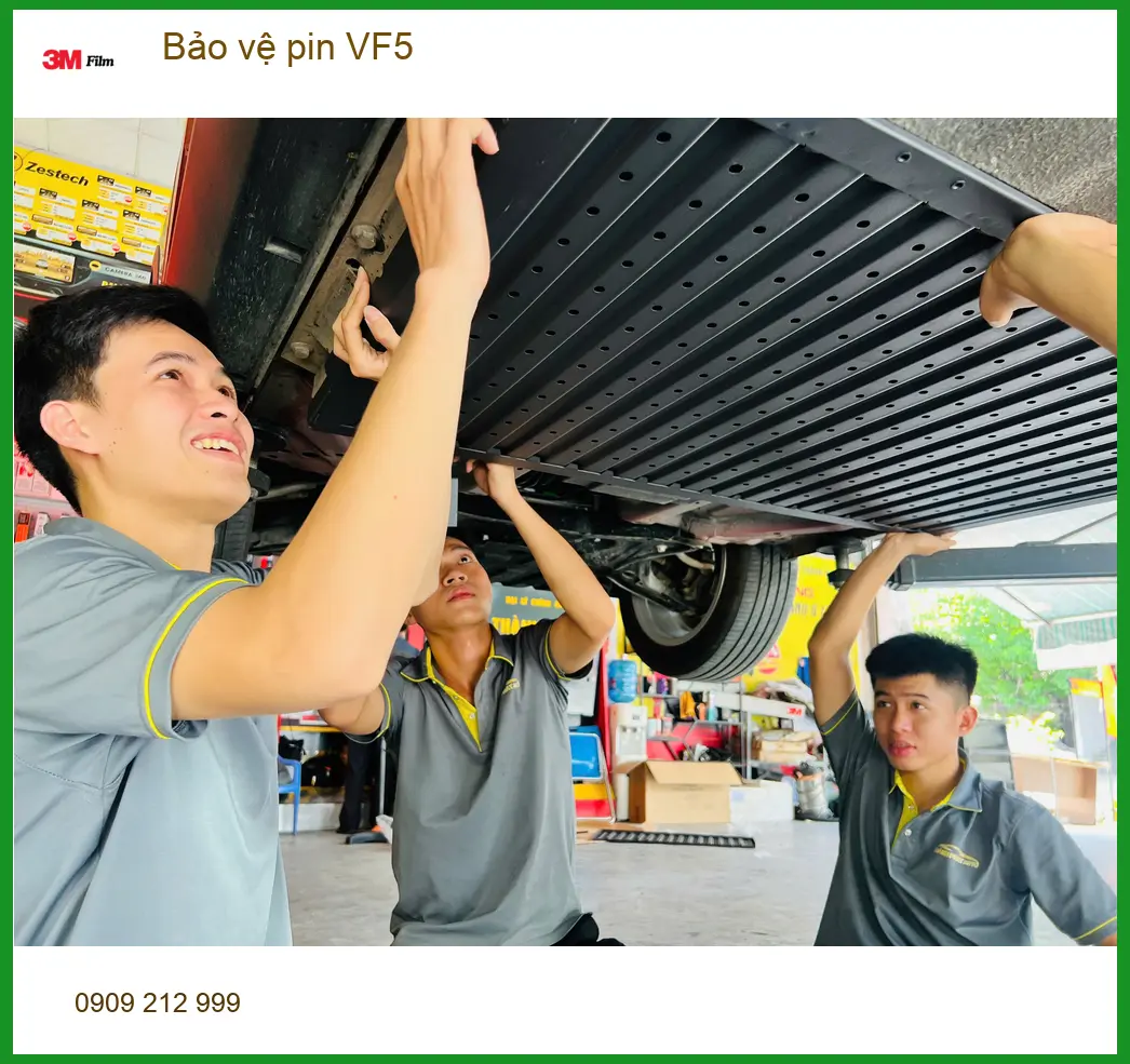 Chú Cảnh bảo vệ pin VF5 tại Quận 12 để xe luôn bền bỉ và hiệu quả ảnh thực tế 3