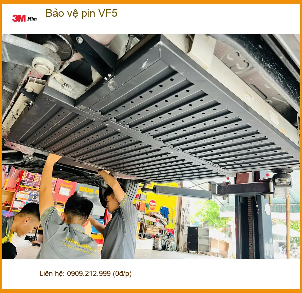 Anh Khải VinFast VF5 bảo vệ pin tại Quận Bình Tân vì lo pin xuống cấp nhanh ảnh thực tế 4