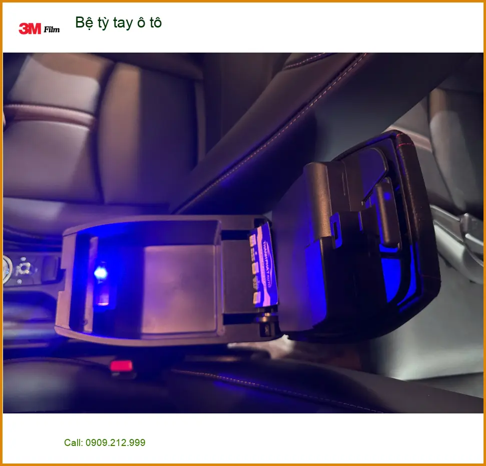 Anh Khang lắp Bệ tỳ tay ô tô Ford Everest Quận 12 lái xe đỡ mỏi ảnh thực tế 5