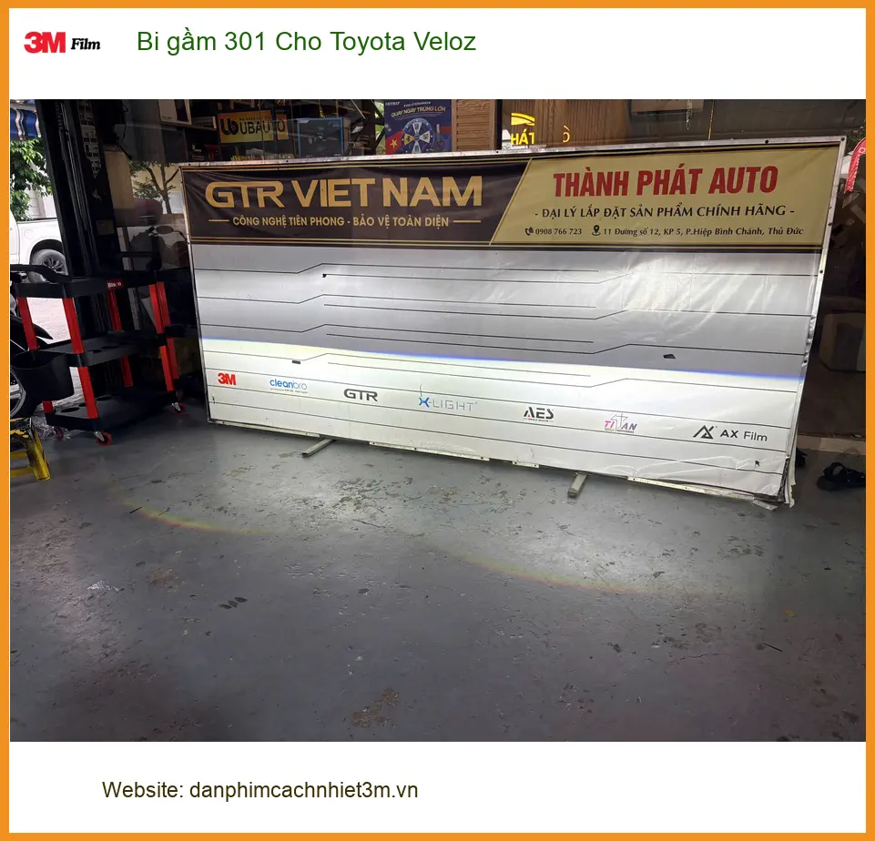 Chị Thảo độ bi gầm 301 cho Toyota Veloz tại Quận 8, khắc phục đèn yếu khi đi đêm ảnh thực tế 3