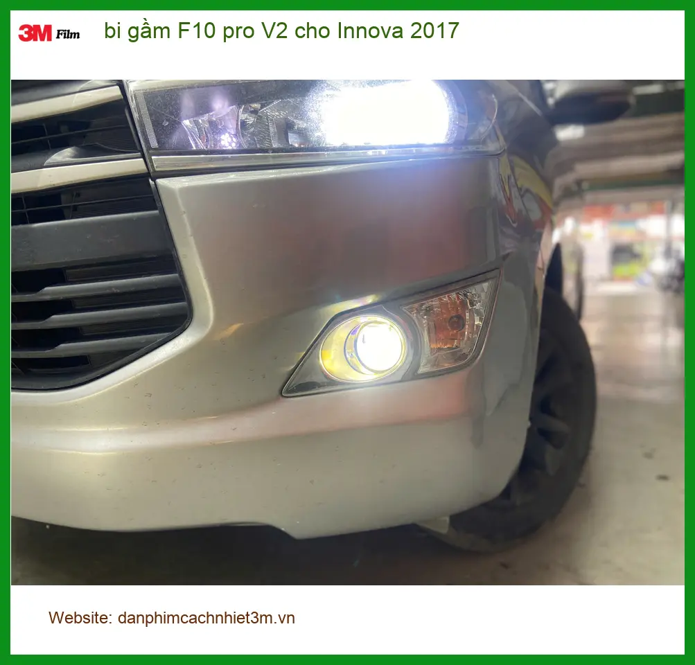 Anh Đức An lắp bi gầm F10 pro V2 cho Innova 2017 tại Quận Tân Bình ảnh thực tế 4